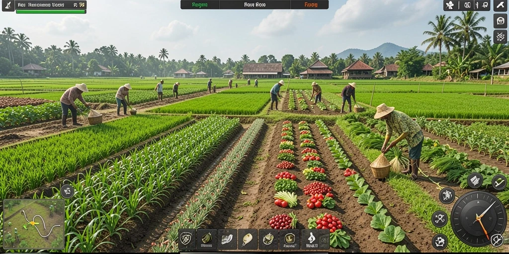 Tampilan mode multiplayer dengan teman-teman.