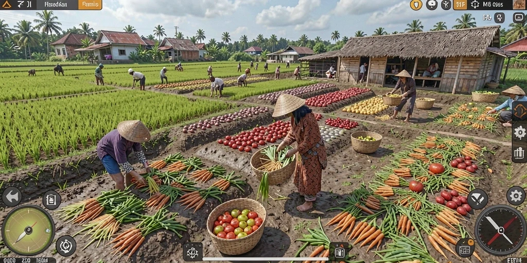 Menu pengaturan yang mudah digunakan.
