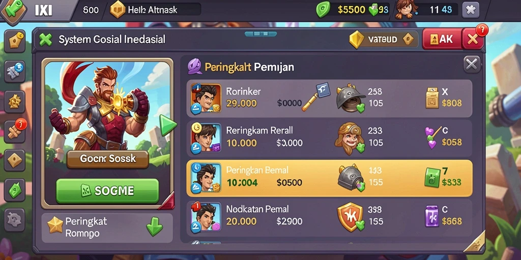 Berbagai level menantang yang harus diselesaikan.