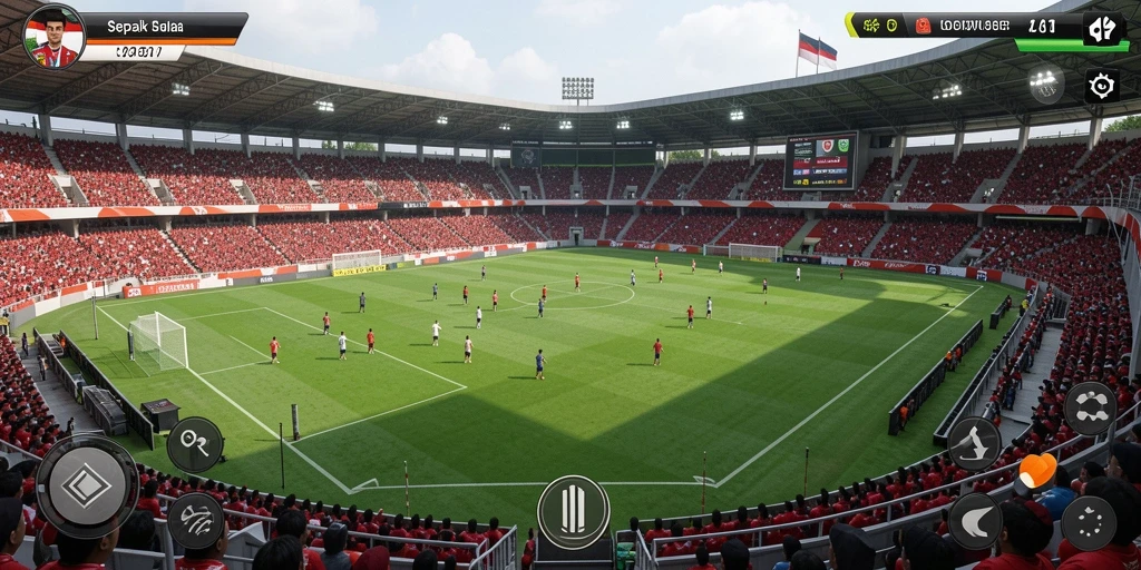 Screenshot yang menunjukkan interaksi komunitas dalam game.